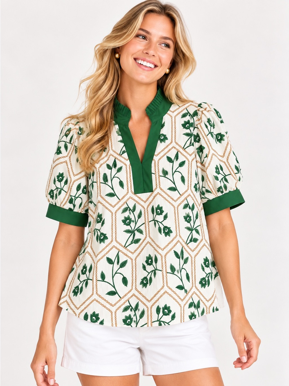 🎉5 for $45🎉 NWT Entro top blouse shirt size S